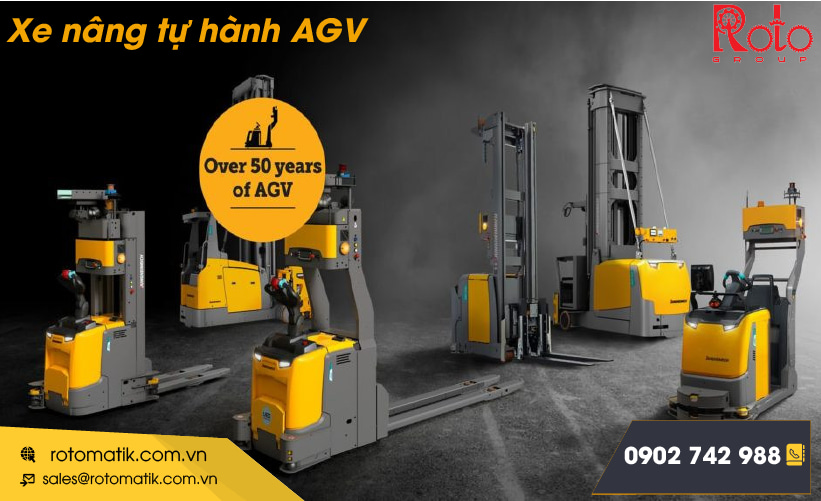Xe Tự Hành AGV Jungheinrich - Tự Động Hóa Và Tối Ưu Cho Kho Hàng Hiện Đại