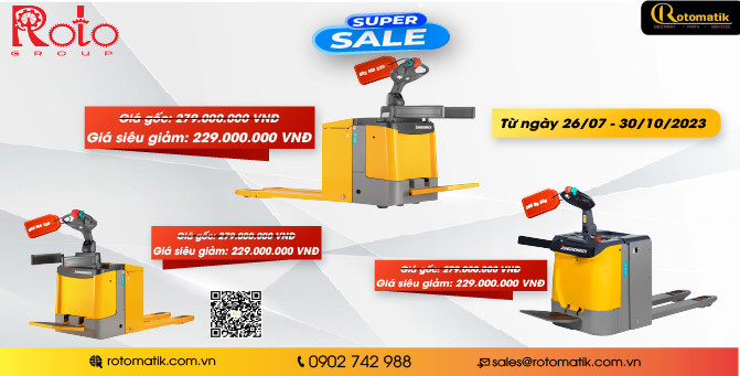 [SIÊU SALE] GIẢM GIÁ XE JUNGHEINRICH CHÀO MỪNG ĐẠI LỄ 2/9