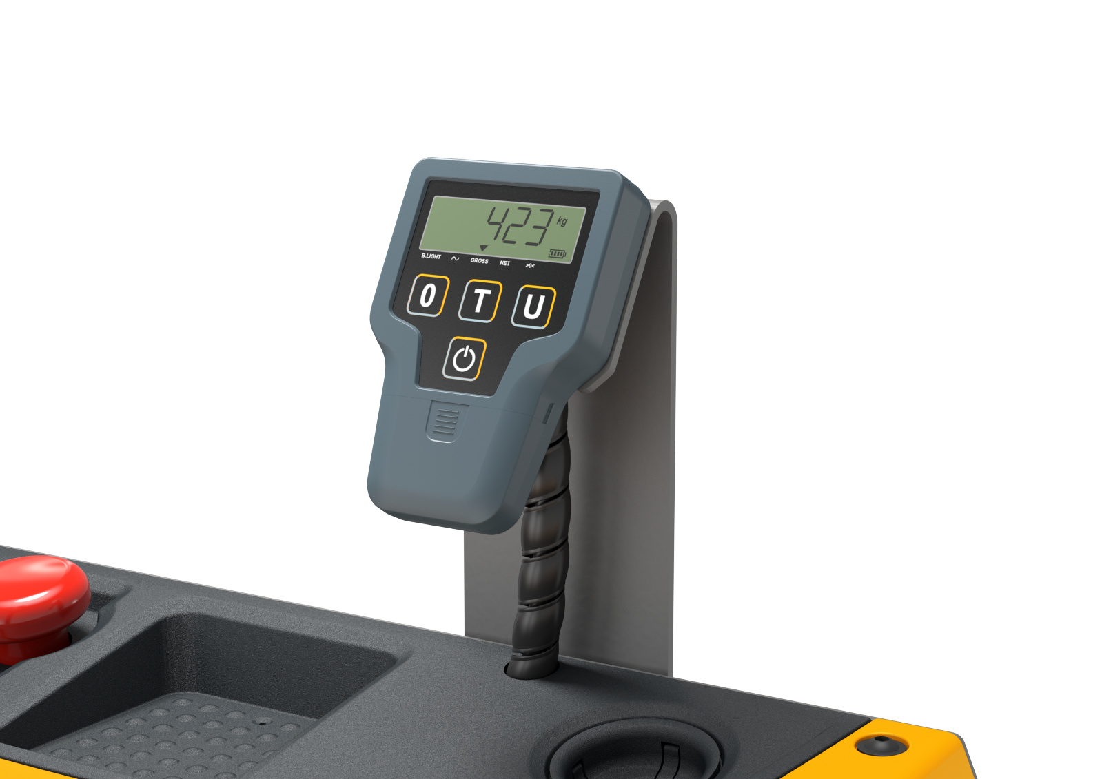 the EJE M13 and the EJE M15 can be ordered with a weighing system