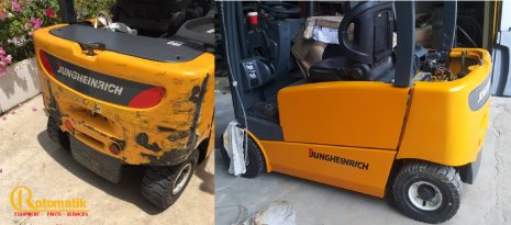 Dịch vụ làm mới xe nâng của chúng tôi