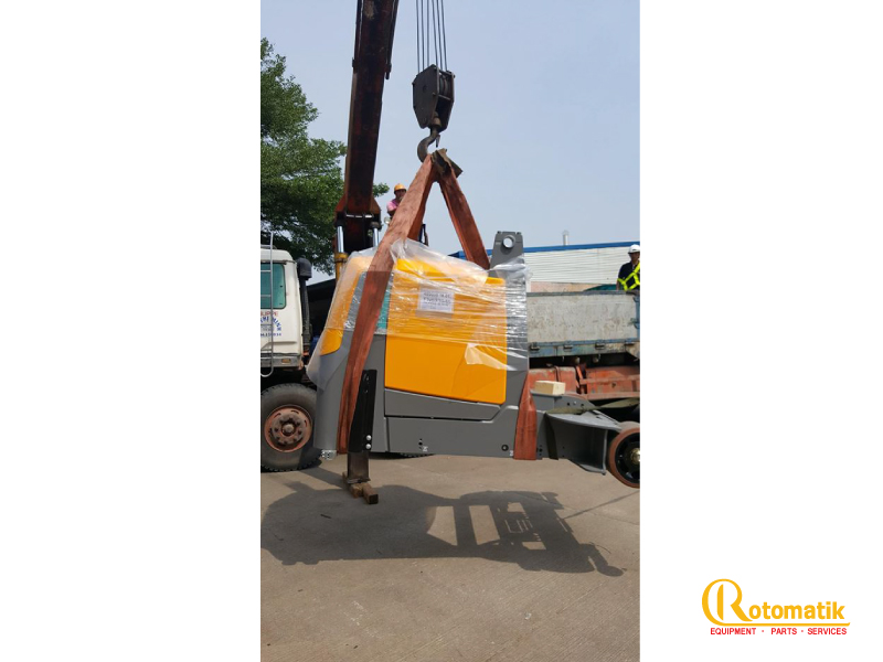 Dự án bàn giao và lắp đặt xe nâng VNA Jungheinrich cho Bayer