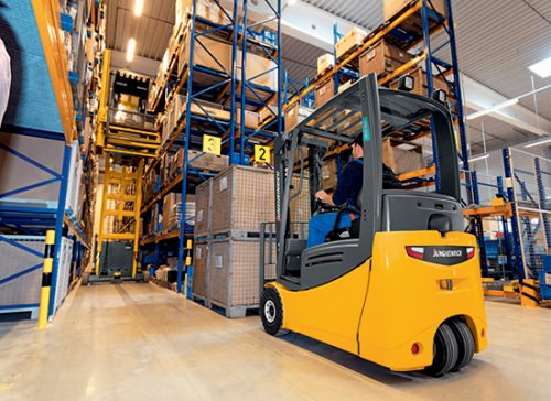 Giải pháp xe nâng đối trọng chạy bằng điện