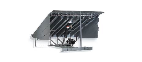 Sàn nâng thủy lực Dock Leveler Rite Hite với tuổi thọ trung bình trên 10 năm