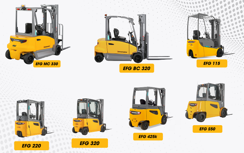 Giải pháp nâng chuyển hàng nặng trong và ngoài nhà kho