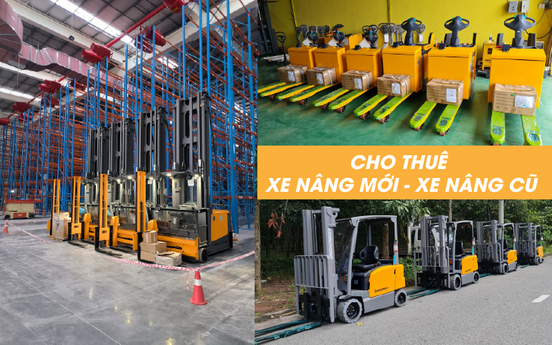 Thuê xe nâng hàng: Xu hướng thời suy giảm kinh tế