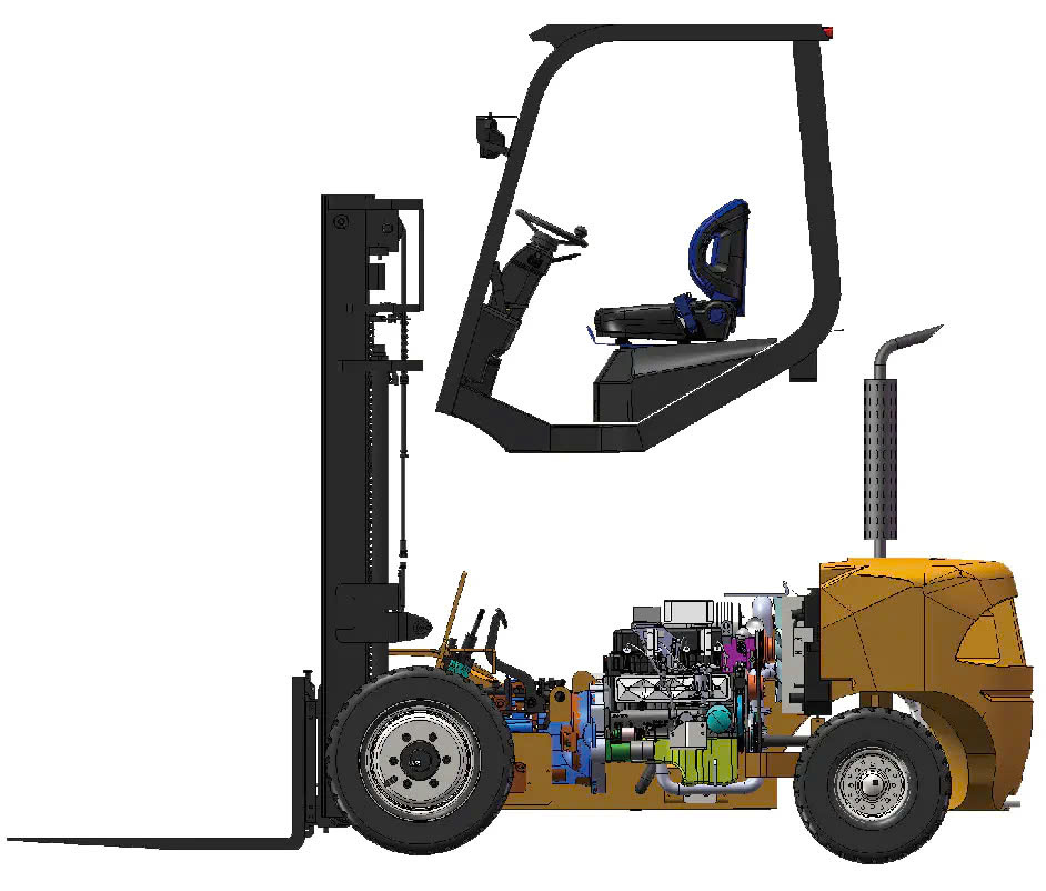 Xe Nâng LPG/Gas N Series 2.0T-2.5T