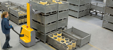 Cách sử dụng bình khô của xe nâng điện EMC B10