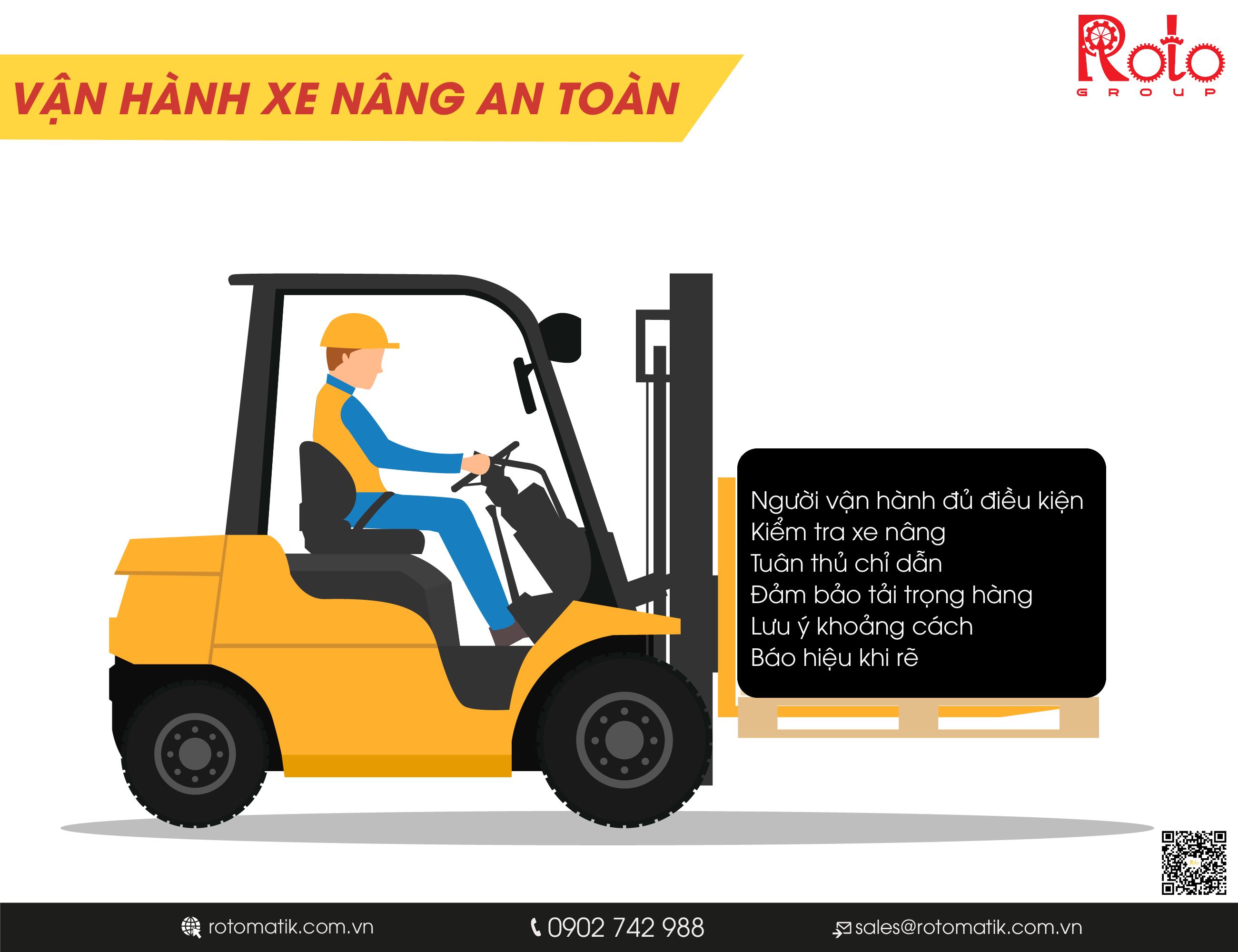 Tuân Thủ Quy Tắc Hoạt Động Xe Nâng An Toàn